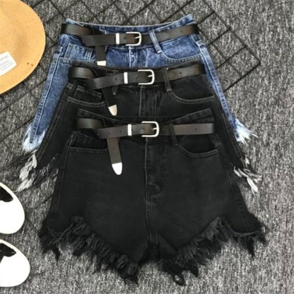 summer fashion irregular denim short high waist tassel black wide leg jeans shorts y200403, White;black
summer fashion irregular denim short high waist tassel black wide leg jeans shorts y200403, White;black