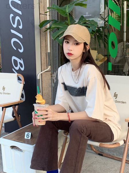 women's t-shirt designer we11 22ss early spring new heavy industry thick plate printing short sleeve dc1k, White
women's t-shirt designer we11 22ss early spring new heavy industry thick plate printing short sleeve dc1k, White