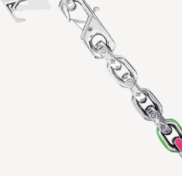chain luxury brand designer men's color diamond inlaid monogram paradise chain bracelet new, Black
chain luxury brand designer men's color diamond inlaid monogram paradise chain bracelet new, Black