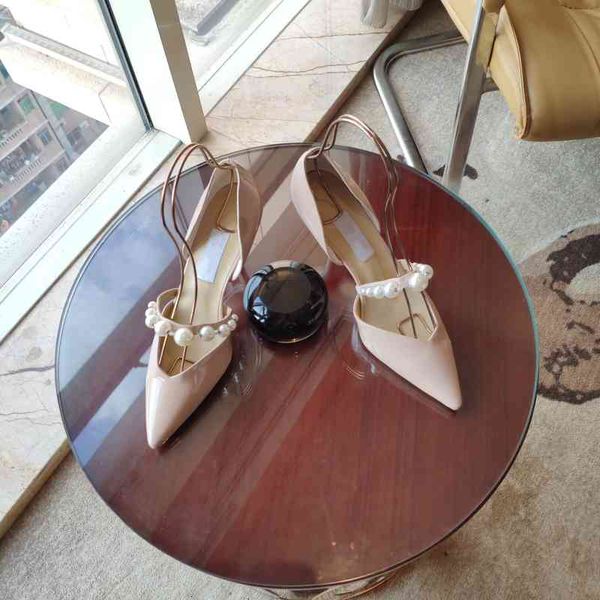 leather sandals women's varnished shoes fashionable summer pointed toe ultra-high heels series, Black
leather sandals women's varnished shoes fashionable summer pointed toe ultra-high heels series, Black