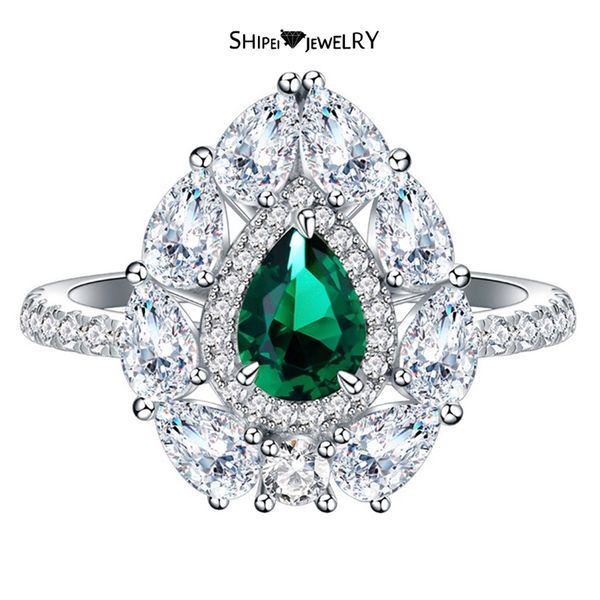 shipei vintage 925 sterling silver pear emerald sapphire ruby created gemstone engagement fine jewelry ring wholesale 220712, Slivery;golden
shipei vintage 925 sterling silver pear emerald sapphire ruby created gemstone engagement fine jewelry ring wholesale 220712, Slivery;golden