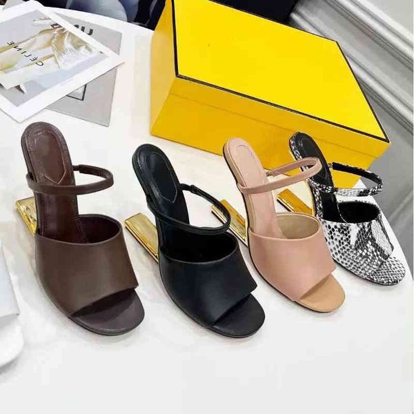 slippers designer suede womens half slippers cowhide 100% leather fashion thin heels slides woman shoe beach lazy sandals metal heel high, Black
slippers designer suede womens half slippers cowhide 100% leather fashion thin heels slides woman shoe beach lazy sandals metal heel high, Black