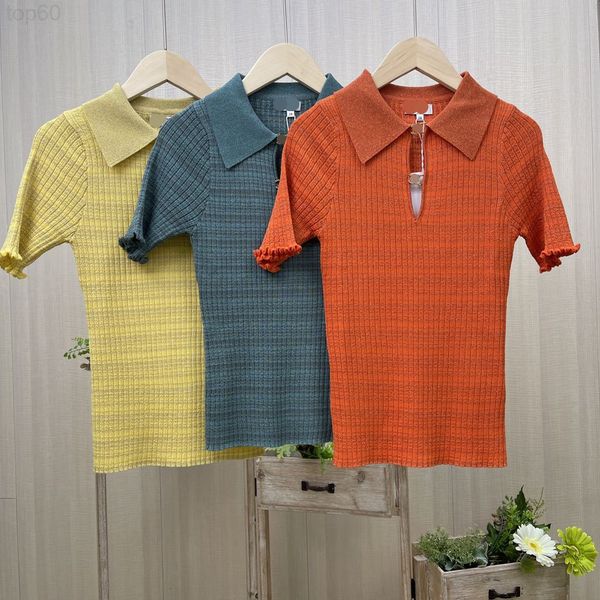 women's t-shirt designer cow new ~ fashionable small fragrance chapter fungus edge polo collar hollow out knitted t-shirt thin short sl, White
women's t-shirt designer cow new ~ fashionable small fragrance chapter fungus edge polo collar hollow out knitted t-shirt thin short sl, White