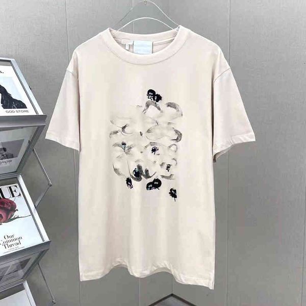 women's t-shirt summer chihiro short sleeve t-shirt for men and women, White
women's t-shirt summer chihiro short sleeve t-shirt for men and women, White