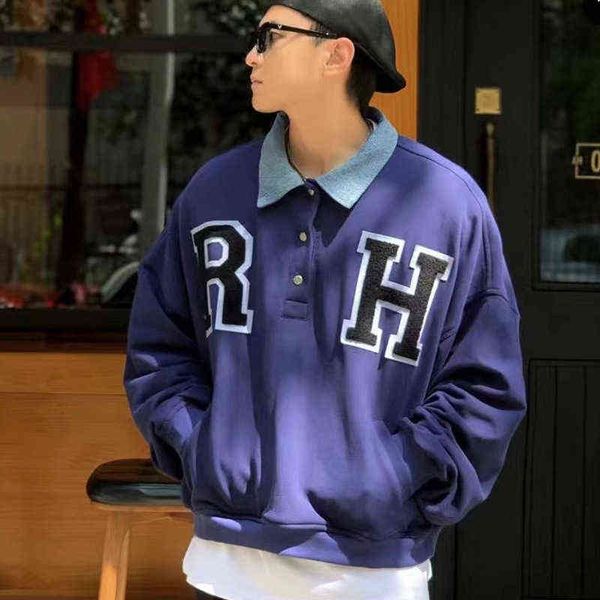 for men hoodies designer hip hop high version rhude street polo long sleeved towel embroidered sweater jacket men's and women's fa, Black
for men hoodies designer hip hop high version rhude street polo long sleeved towel embroidered sweater jacket men's and women's fa, Black