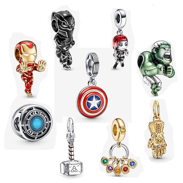 2022 spring 925 sterling silver fit pandora charms bracelets leopard captain hammer super heroes charm for european women wedding original f, Golden;silver
2022 spring 925 sterling silver fit pandora charms bracelets leopard captain hammer super heroes charm for european women wedding original f, Golden;silver