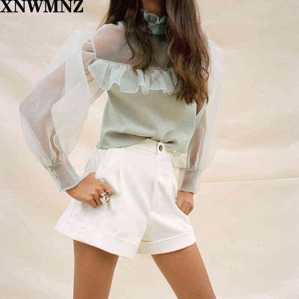 xnwmnz za women organza knit knit with a high neck long sleeves and matching fabric details 2488107 210513, White;black
xnwmnz za women organza knit knit with a high neck long sleeves and matching fabric details 2488107 210513, White;black