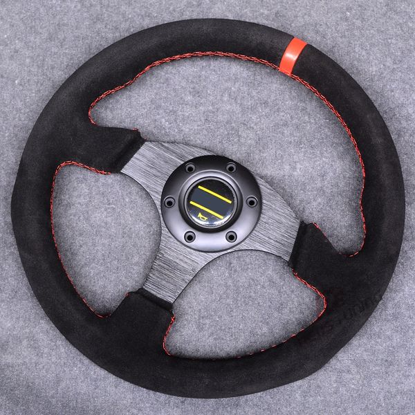 universal 330mm 13inch suede leather flat red/yellow car drift rally race racing sport simulator game gaming steering wheel
universal 330mm 13inch suede leather flat red/yellow car drift rally race racing sport simulator game gaming steering wheel