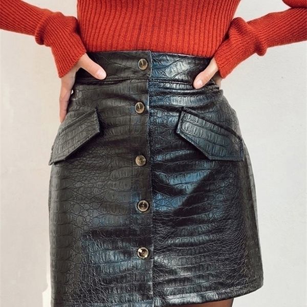 wannathis fashion women faux pu leather skirt pattern fall button skinny elegant black solid e gril wear 220607, White
wannathis fashion women faux pu leather skirt pattern fall button skinny elegant black solid e gril wear 220607, White