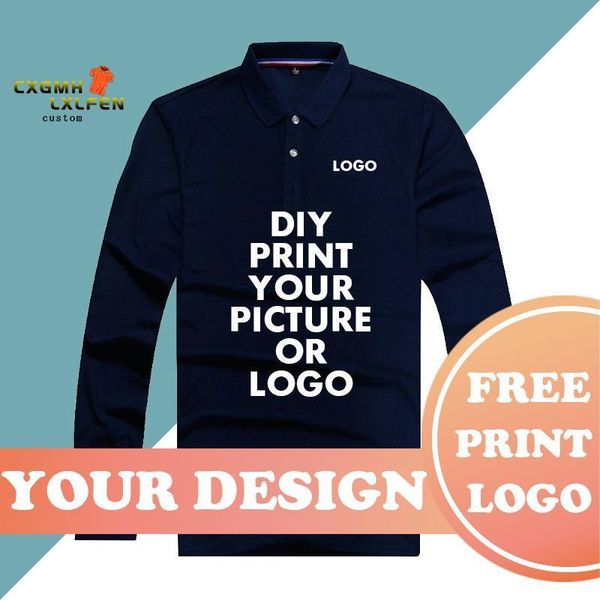 men cotton polo shirt custom printed picture long sleeve solid casual jearseys polos women chinese size 4xl 220620, White;black
men cotton polo shirt custom printed picture long sleeve solid casual jearseys polos women chinese size 4xl 220620, White;black