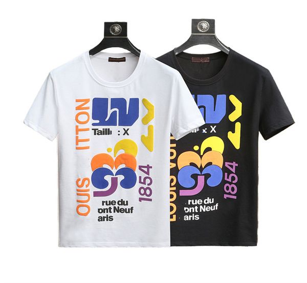 22ss man summer mens women designers t shirts loose tees fashion brands man s casual shirt luxurys clothing street shorts sleeve clothes ts, White;black
22ss man summer mens women designers t shirts loose tees fashion brands man s casual shirt luxurys clothing street shorts sleeve clothes ts, White;black