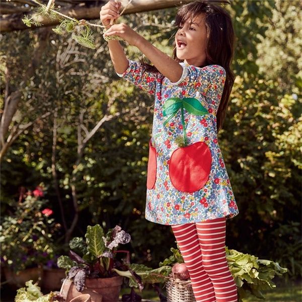 jumping meters long sleeve baby girls dresses for autumn spring cherry embroidery selling children's costume floral dress 220422, Red;yellow
jumping meters long sleeve baby girls dresses for autumn spring cherry embroidery selling children's costume floral dress 220422, Red;yellow