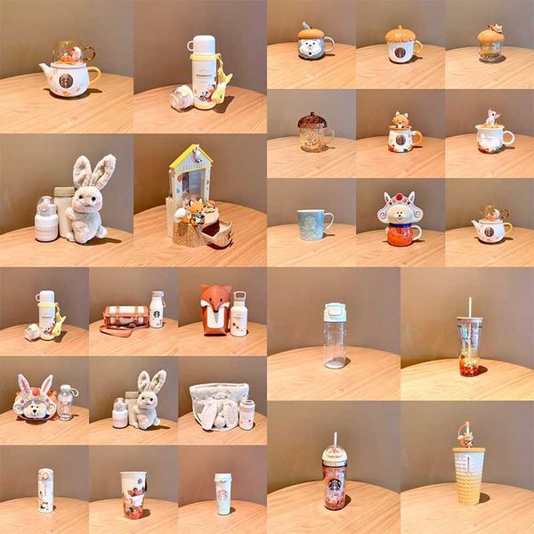 starbucks mid autumn cup 2021 autumn forest acorn maple leaf sprouting fox rabbit glass straw mark thermos cup
starbucks mid autumn cup 2021 autumn forest acorn maple leaf sprouting fox rabbit glass straw mark thermos cup