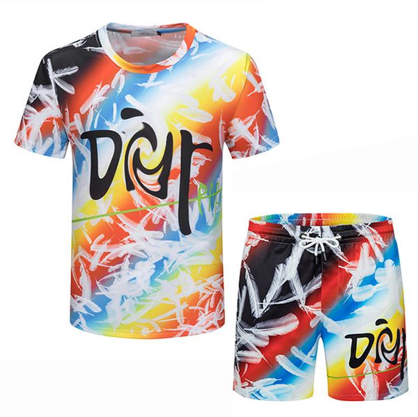 2022 mens tracksuits summer short suit t shirts shorts clothing sets with letters casual streetwear trend suits men breathable tees pants, White;black
2022 mens tracksuits summer short suit t shirts shorts clothing sets with letters casual streetwear trend suits men breathable tees pants, White;black