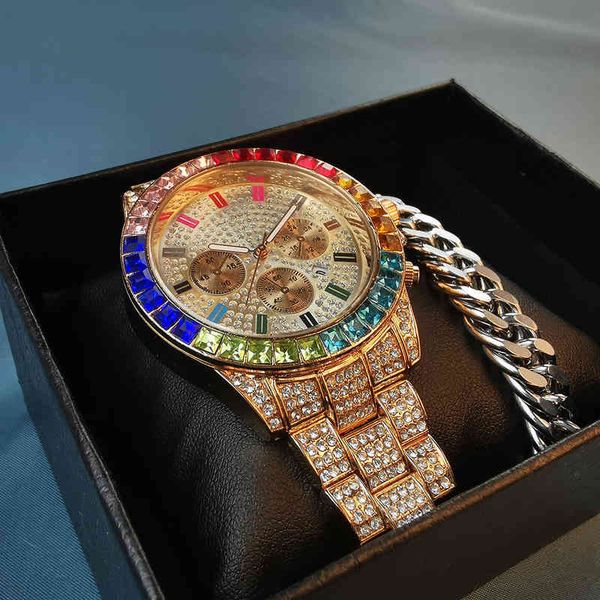 tags watch set with bracelet men luxury brand men calendar rose gold colorful wrist watch quartz clock diamonds steel watch 2021 geneva, Slivery;brown
tags watch set with bracelet men luxury brand men calendar rose gold colorful wrist watch quartz clock diamonds steel watch 2021 geneva, Slivery;brown