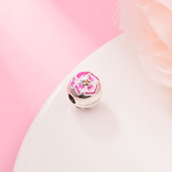 pink pansy flower clip charm silver beads for jewelry making fit chairms 925 pandora bracelet & bangle fashion jewelry spring blooms, Black
pink pansy flower clip charm silver beads for jewelry making fit chairms 925 pandora bracelet & bangle fashion jewelry spring blooms, Black