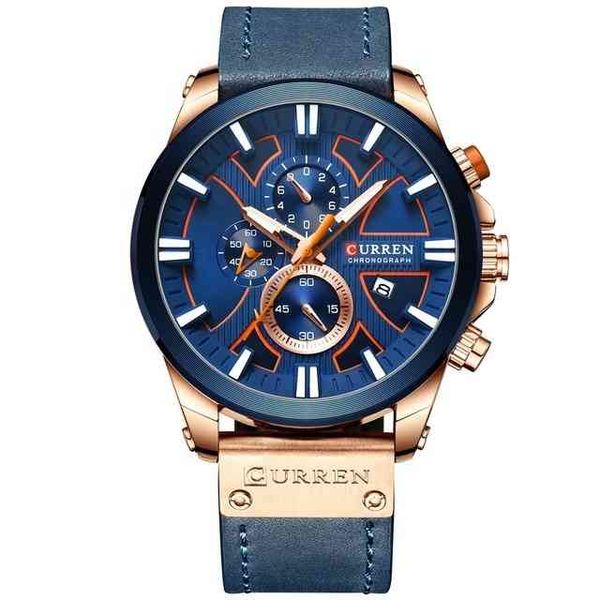 luxury curren 8346 mens leather sports chronograph quartz wrist watch, Slivery;brown
luxury curren 8346 mens leather sports chronograph quartz wrist watch, Slivery;brown