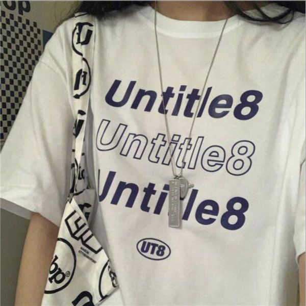 women's t-shirt summer style women t shirt letters print short sleeve round collar tshirt woman cotton spandex female t-shirtwomen', White
women's t-shirt summer style women t shirt letters print short sleeve round collar tshirt woman cotton spandex female t-shirtwomen', White