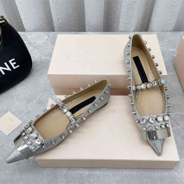 dress shoes genuine leather women shoes apartments crystal silk metal decoration pointed toe designer bling spring leisure, Black
dress shoes genuine leather women shoes apartments crystal silk metal decoration pointed toe designer bling spring leisure, Black