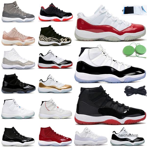 11 rose gold men women 11s retro basketball shoes unc white concord bred low outdoor space jam mens trainer good sneakers air og shoe, Black
11 rose gold men women 11s retro basketball shoes unc white concord bred low outdoor space jam mens trainer good sneakers air og shoe, Black