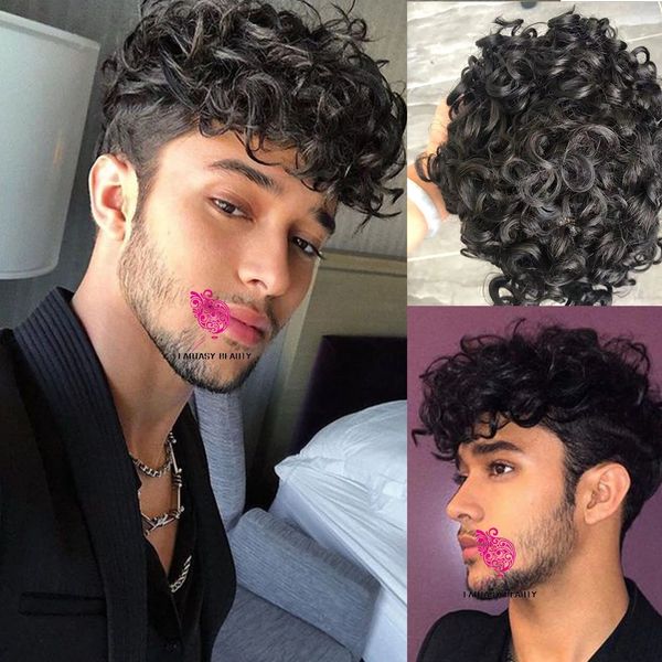 20mm curly toupees replacement system for men durable thin skin base 8x10 inches capillary prosthesis wigs injected technical, Black
20mm curly toupees replacement system for men durable thin skin base 8x10 inches capillary prosthesis wigs injected technical, Black