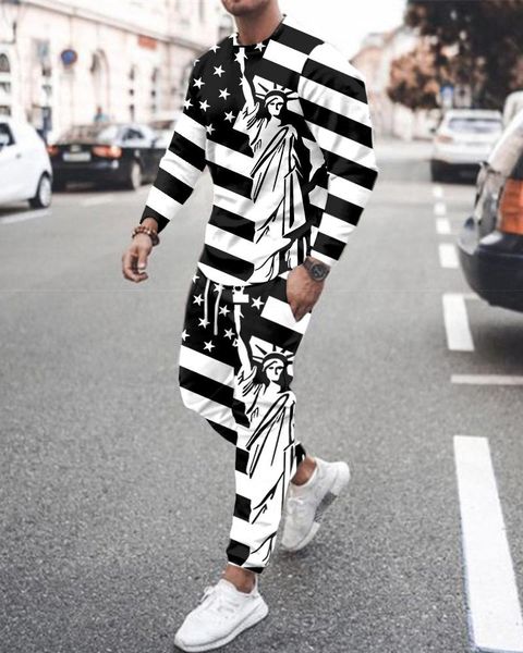 sportswear tracksuit 3d print men t shirt set long-sleeved fashion streetwear hip hop trend male clothing leisure two piece set 220602, Gray
sportswear tracksuit 3d print men t shirt set long-sleeved fashion streetwear hip hop trend male clothing leisure two piece set 220602, Gray