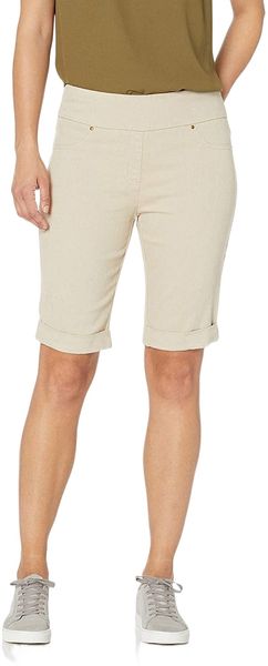 rd. women's petite pull-on extra stretch cuffed denim short e3kx#, White;black
rd. women's petite pull-on extra stretch cuffed denim short e3kx#, White;black