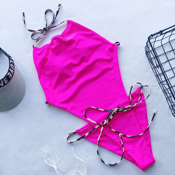 women's swimwear one piece swimsuit women rose red drawstring halter bathing suit beachwear costumi da bagno donna banadoreswomen', White;black
women's swimwear one piece swimsuit women rose red drawstring halter bathing suit beachwear costumi da bagno donna banadoreswomen', White;black