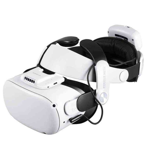 

new bobovr m2 pro battery strap for oculus quest 2 elite halo strap b2 battery pack f2 air fan no fog interface c2 carrying bag h220422