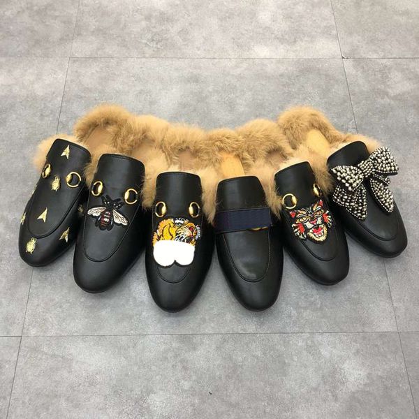 classic velvet sandals muller women leather rabbit fur slipper men wool loafers slippers ladies muller casual lace box size 35-45, Black
classic velvet sandals muller women leather rabbit fur slipper men wool loafers slippers ladies muller casual lace box size 35-45, Black