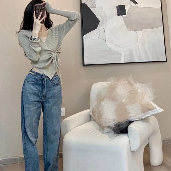 71% off 2022 summer trendy men's and women's clothing 22ss new wash denim wide leg pants hardware small embellishment version, sli, Blue
71% off 2022 summer trendy men's and women's clothing 22ss new wash denim wide leg pants hardware small embellishment version, sli, Blue