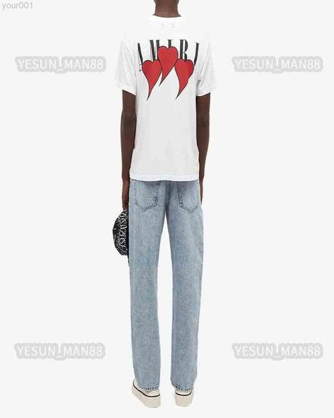 designer european american fashion brand mens and womens three red hearts printed round neck pullover t shirt summer high street tees, White;black
designer european american fashion brand mens and womens three red hearts printed round neck pullover t shirt summer high street tees, White;black