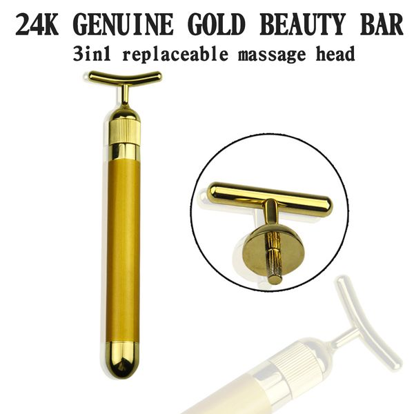 three detachable heads massage face beauty bar high frequency skin tightening facial pulse massaging tool 24k gold plated energy-bar
three detachable heads massage face beauty bar high frequency skin tightening facial pulse massaging tool 24k gold plated energy-bar