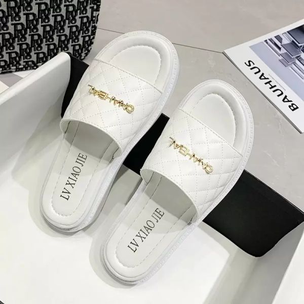 luxurys 2022 women slipper latest ladies outdoor pu casual slippers outdoor fashion brand vacation beach sandals casua, Black
luxurys 2022 women slipper latest ladies outdoor pu casual slippers outdoor fashion brand vacation beach sandals casua, Black