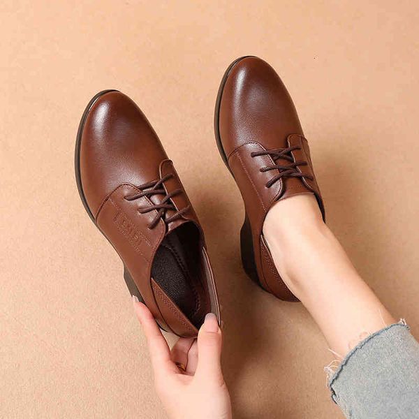 dress shoes real leather shoes children's versatile single women's thick heel round head casual large british 65ku, Black
dress shoes real leather shoes children's versatile single women's thick heel round head casual large british 65ku, Black