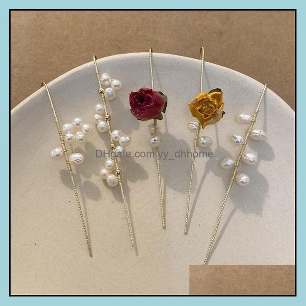 other earrings jewelry bohemian wedding ear cler hook earring rose pearl stud women charm climber ears q598fz drop dhrpm, Golden;silver
other earrings jewelry bohemian wedding ear cler hook earring rose pearl stud women charm climber ears q598fz drop dhrpm, Golden;silver