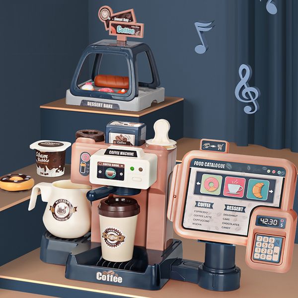 kids coffee machine toy set kitchen toys simulation food bread coffee cake pretend play shopping cash register toys for children
kids coffee machine toy set kitchen toys simulation food bread coffee cake pretend play shopping cash register toys for children