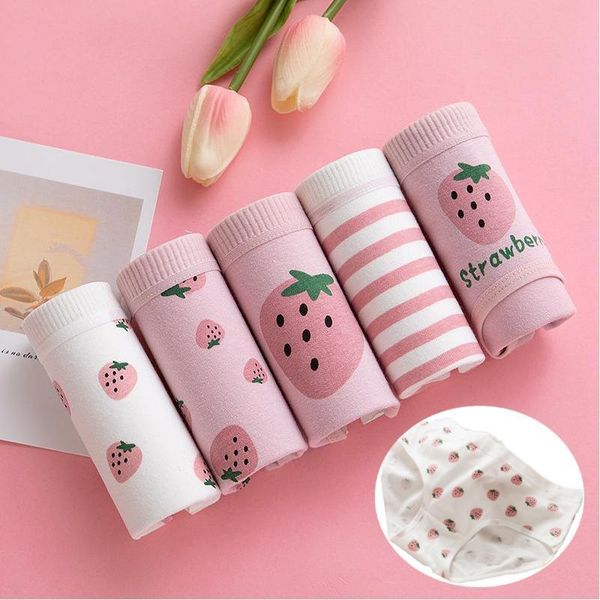women's panties 5pcs/lot women's cotton inner crotch for female underwear cute girl bag hip lingerie briefs strawberry, Black;pink
women's panties 5pcs/lot women's cotton inner crotch for female underwear cute girl bag hip lingerie briefs strawberry, Black;pink