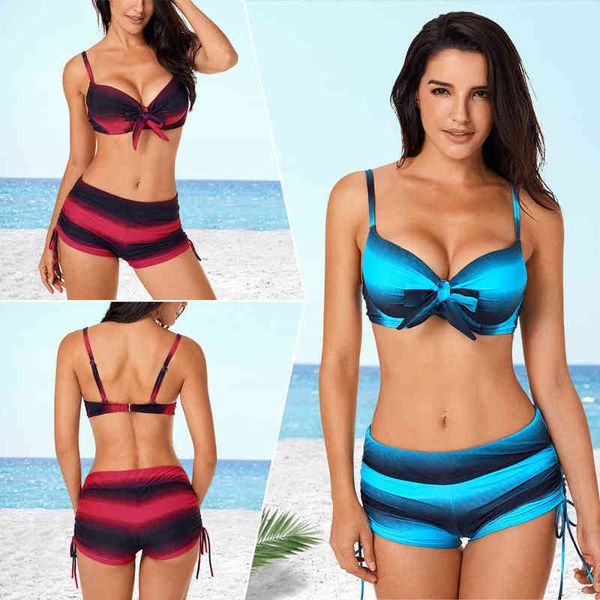 designer swimwear bikini style gradient split swimsuit strap bra pad with four corners, White;black
designer swimwear bikini style gradient split swimsuit strap bra pad with four corners, White;black