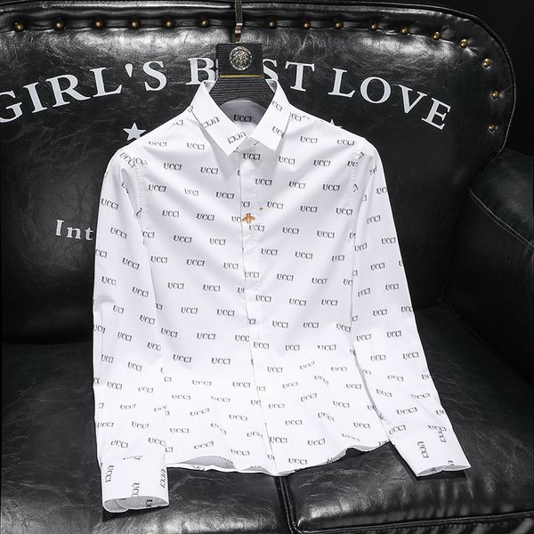 men's casual shirts designer zh576 lily's family mainly promotes spring long sleeved shirts rrgs2022, White;black
men's casual shirts designer zh576 lily's family mainly promotes spring long sleeved shirts rrgs2022, White;black