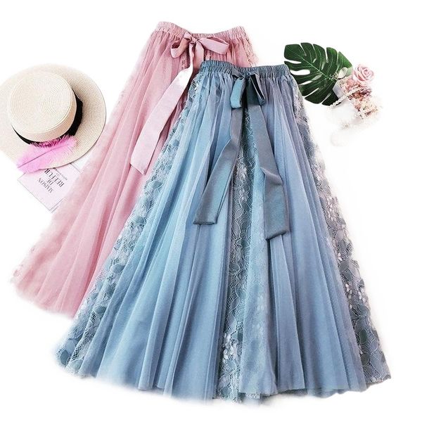 fashion tutu tulle skirt women long maxi korean cute bow high waist pleated female school sun spodnica skirts 79d4#, Black
fashion tutu tulle skirt women long maxi korean cute bow high waist pleated female school sun spodnica skirts 79d4#, Black