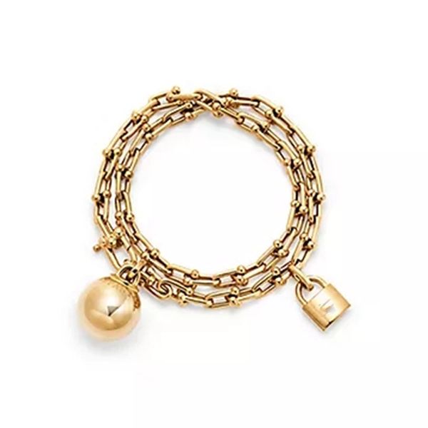 2022 luxury fashion hardwear chain designer tt twining bracelet, girls' valentine's day gift, men's and women's party co, Black
2022 luxury fashion hardwear chain designer tt twining bracelet, girls' valentine's day gift, men's and women's party co, Black
