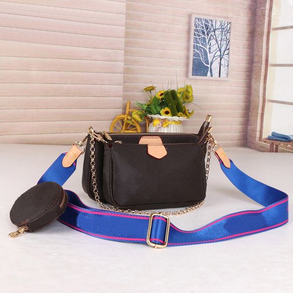 2022 multi pochette accessoires bags wallet shoulder 3 piece set cross body messenger handbag women flower 3pcs designer black pink crossbod
2022 multi pochette accessoires bags wallet shoulder 3 piece set cross body messenger handbag women flower 3pcs designer black pink crossbod