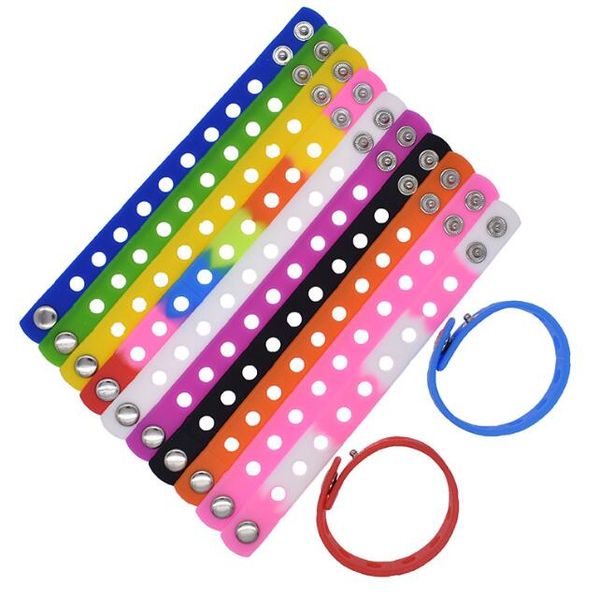 12colors 18cm candy color silicone wristband can decoration diy bracelet band christmas gift adjustable sport wristband, White;pink
12colors 18cm candy color silicone wristband can decoration diy bracelet band christmas gift adjustable sport wristband, White;pink