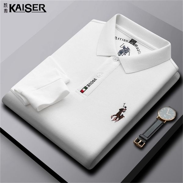 t shirt for men men's fall spot cotton embroidery fit long-sleeved fashion men's business polo shirt - 220421, White;black
t shirt for men men's fall spot cotton embroidery fit long-sleeved fashion men's business polo shirt - 220421, White;black