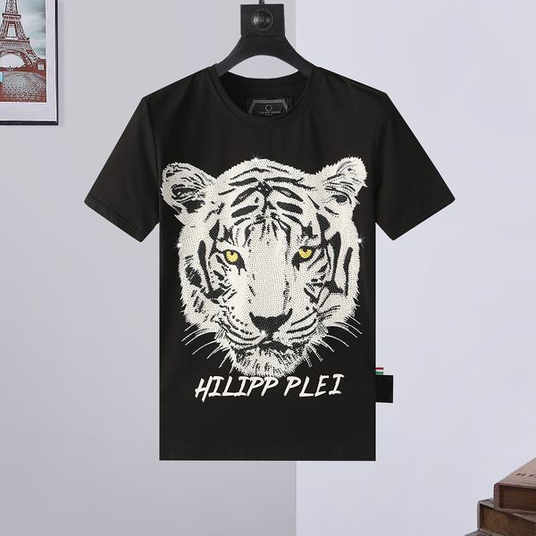 pp tiger fashion men's designer slim fit casual rhinestone short sleeve round neck shirt tee skulls print streetwear collar polos m-xx, White;black
pp tiger fashion men's designer slim fit casual rhinestone short sleeve round neck shirt tee skulls print streetwear collar polos m-xx, White;black