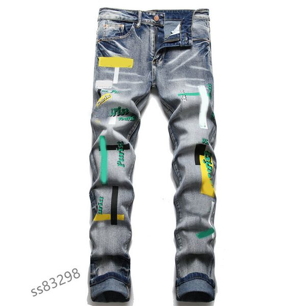 new fashion mens designer jeans ripped denim pants luxury hip hop distressed zipper trousers for male 2022 88, Blue
new fashion mens designer jeans ripped denim pants luxury hip hop distressed zipper trousers for male 2022 88, Blue
