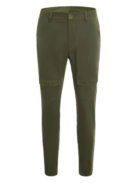 x klvn men solid zip fly pants l9q2#, Black 
x klvn men solid zip fly pants l9q2#, Black