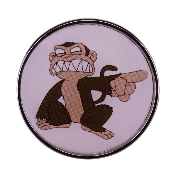 monkey badge cartoon lovely animal brooches metal enamel pin funny gift lapel clothes backpack fashion jewelry accessories, Blue
monkey badge cartoon lovely animal brooches metal enamel pin funny gift lapel clothes backpack fashion jewelry accessories, Blue