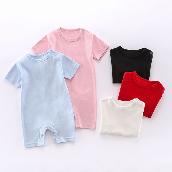 100% cotton summer baby rompers born infant sleep and play jumpsuit boys girls soft comfortable outift short sleeve 220525, Blue
100% cotton summer baby rompers born infant sleep and play jumpsuit boys girls soft comfortable outift short sleeve 220525, Blue
